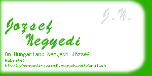 jozsef negyedi business card